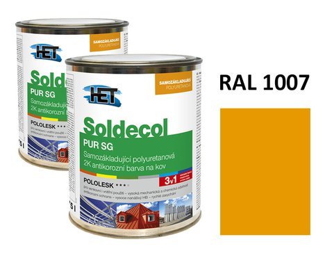 Soldecol PUR SG  2,5 L RAL 1007