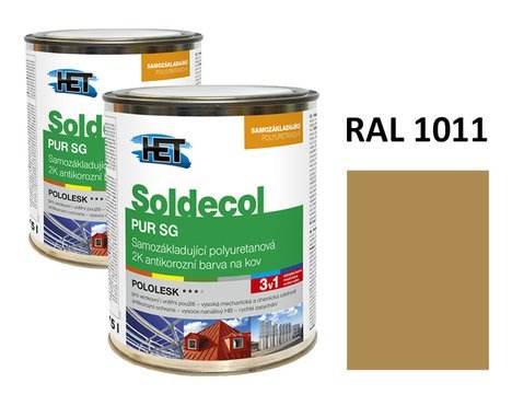 Soldecol PUR SG  2,5 L RAL 1011