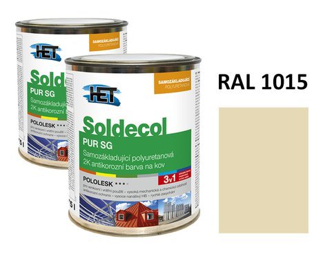 Soldecol PUR SG  2,5 L RAL 1015