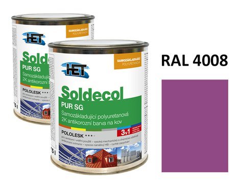 Soldecol PUR SG  0,75 L RAL 4008