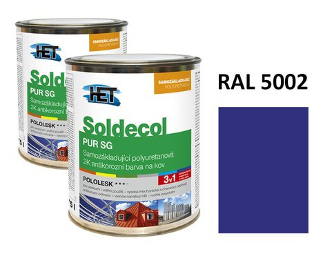 Soldecol PUR SG  0,75 L RAL 5002