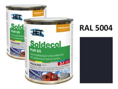 Soldecol PUR SG  0,75 L RAL 5004