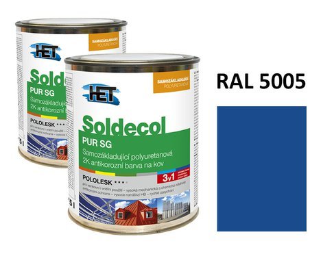 Soldecol PUR SG  0,75 L RAL 5005