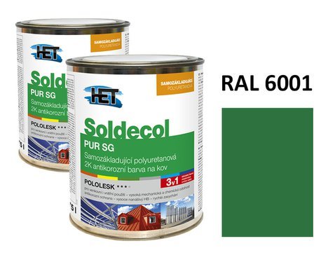 Soldecol PUR SG  0,75 L RAL 6001