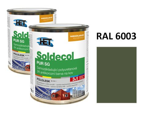 Soldecol PUR SG  0,75 L RAL 6003