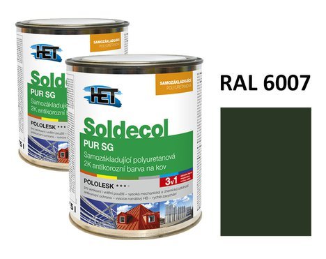 Soldecol PUR SG  0,75 L RAL 6007