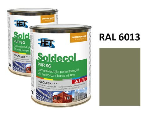 Soldecol PUR SG  0,75 L RAL 6013