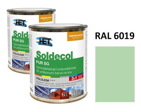 Soldecol PUR SG  0,75 L RAL 6019