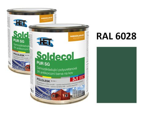 Soldecol PUR SG  0,75 L RAL 6028