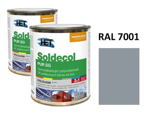Soldecol PUR SG  0,75 L RAL 7001