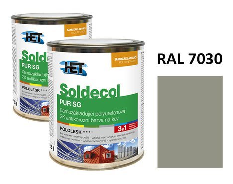 Soldecol PUR SG  0,75 L RAL 7030