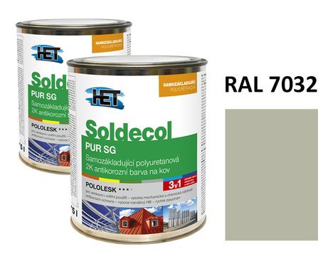 Soldecol PUR SG  0,75 L RAL 7032