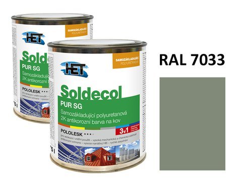 Soldecol PUR SG  0,75 L RAL 7033