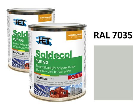 Soldecol PUR SG  0,75 L RAL 7035