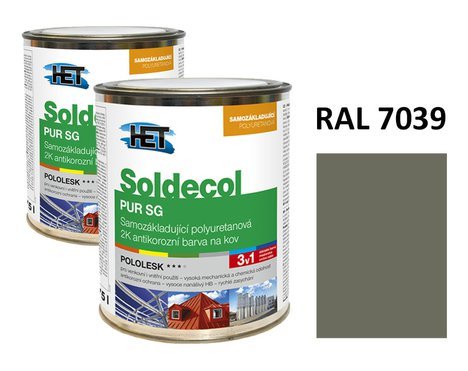 Soldecol PUR SG  0,75 L RAL 7039