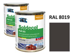 Soldecol PUR SG 0,75 L RAL 8019 Soldecol PUR SG 0,75 L RAL 8019