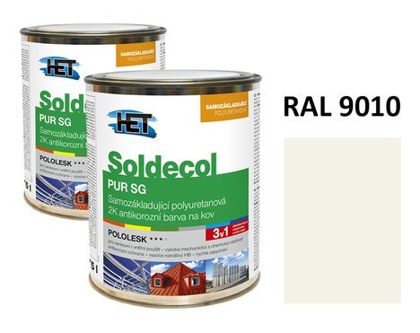 Soldecol PUR SG  0,75 L RAL 9010