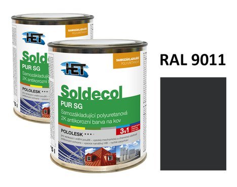 Soldecol PUR SG  0,75 L RAL 9011