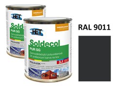 Soldecol PUR SG 0,75 L RAL 9011 Soldecol PUR SG 0,75 L RAL 9011