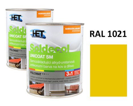 Soldecol UNICOAT SM 0,75 L RAL 1021