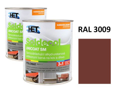 Soldecol UNICOAT SM 0,75 L RAL 3009