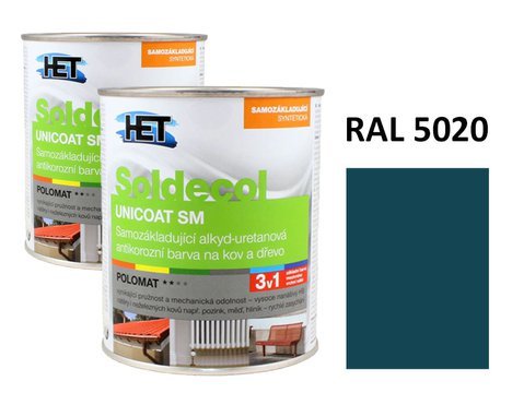 Soldecol UNICOAT SM 0,75 L RAL 5020