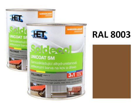 Soldecol UNICOAT SM 0,75 L RAL 8003
