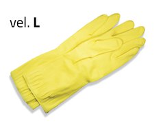 latexové rukavice velikost L