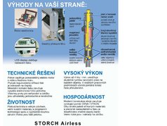 Storch Airless LP 500 F - vysokotlaké stříkací zařízení  text 3