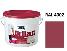 BRILLANT 100 | 3 kg | interiérová Bordó / červenofialová barva | odstín RAL 4002