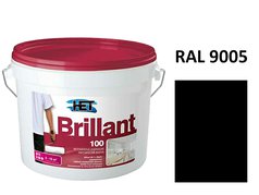BRILLANT 100 | 3 kg | interiérová černá barva | odstín RAL 9005