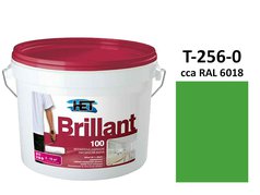 BRILLANT 100 | 3 kg | interiérová barva | odstín T-256-0 (cca RAL 6018 zelená světlá)