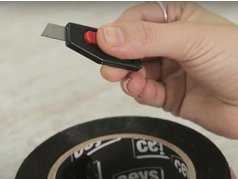 Ceys Profesionální páska x10 - opravná lepící páska armovaná 18 m x 48 mm nůž