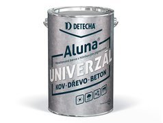 Detecha ALUNA Univerzál | hliníkový nátěr na kov, dřevo i beton | 4kg