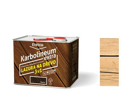 DETECHA Karbolineum Extra | Bezbarvý | 3,5 kg