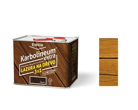 DETECHA Karbolineum Extra | Dub | 3,5 kg