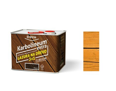 DETECHA Karbolineum Extra | Jantar | 3,5 kg