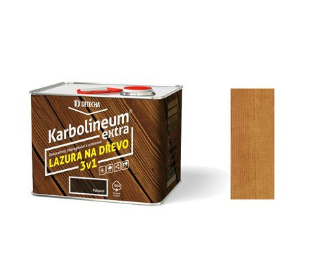 DETECHA Karbolineum Extra | Jantar | 3,5 kg