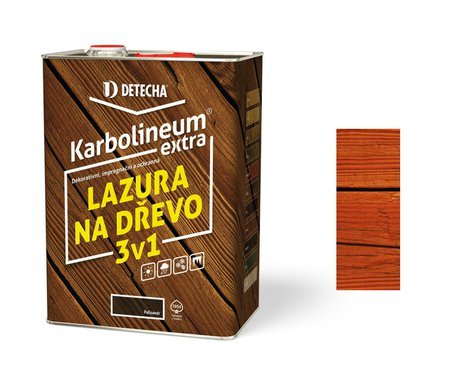 DETECHA Karbolineum Extra | Mahagon | 8 kg