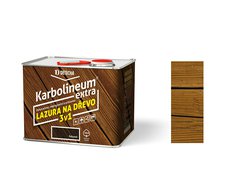 DETECHA Karbolineum Extra | Ořech | 3,5 kg