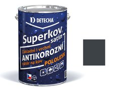 Detecha Superkov Satin | barva na kov | RAL 7016 šedý antracit | 20 kg