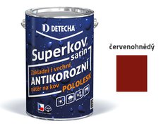 Detecha Superkov Satin | barva na kov | červenohnědý | 20 kg
