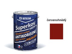 Detecha Superkov Satin | barva na kov | červenohnědý | 5 kg
