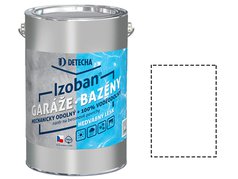 Detecha IZOBAN, barva na beton, bílý RAL 9003  20 kg