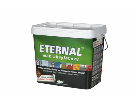 ETERNAL mat akrylátový 10 kg RAL 7016 tmavě  šedý AUSTIMIX