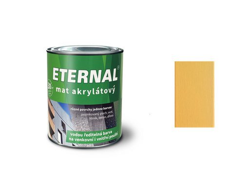 ETERNAL mat akrylátový 0,7 kg  žlutá 05