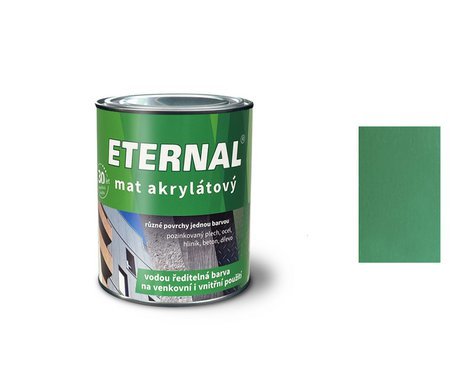 ETERNAL mat akrylátový 0,7 kg  zelená 06