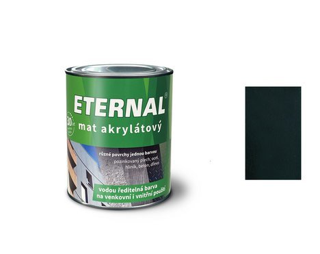 ETERNAL mat akrylátový 0,7 kg  černá 013