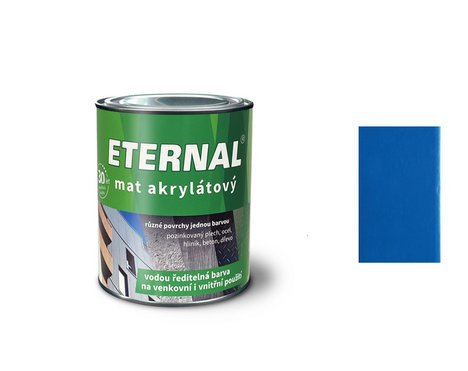 ETERNAL mat akrylátový 0,7 kg  modrá 016