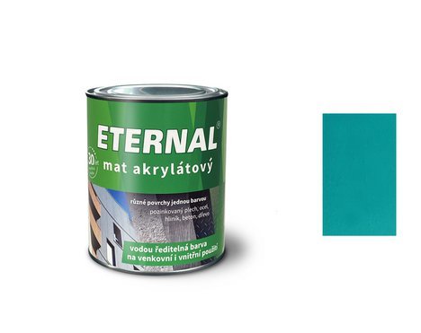 ETERNAL mat akrylátový 0,7 kg  tmavě zelená 022